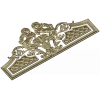 Baroque Headboard Crest - High-Relief STL 3D Model for CNC