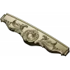 Царга с розеткой и акантовой резьбой - 3D модель STL для ЧПУ