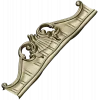 Regal Shell Rocaille Stretcher - STL 3D model for CNC
