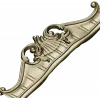 Regal Shell Rocaille Stretcher - STL 3D model for CNC
