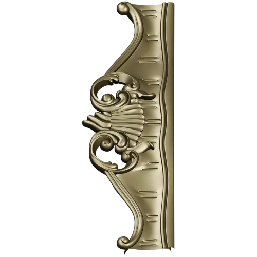 Regal Shell Rocaille Stretcher - STL 3D model for CNC