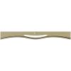 Classic Acanthus Wave Rail - STL 3D model for CNC