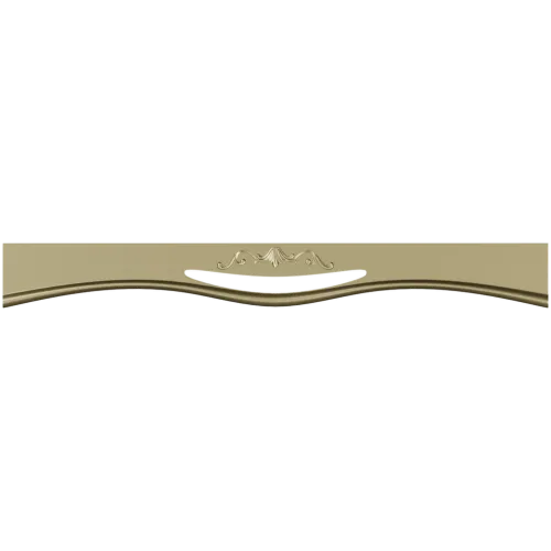 Classic Acanthus Wave Rail - STL 3D model for CNC