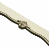 Decorative Shell Apron STL for CNC milling - 3D model for router