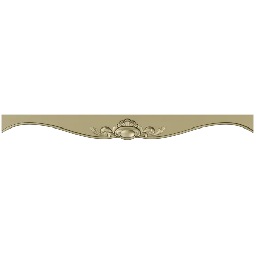 Regal Cartouche Rail STL 3D Model for CNC