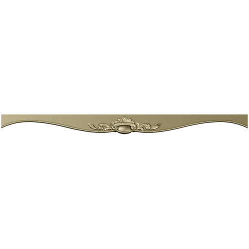 Regal Cartouche Rail STL 3D Model for CNC