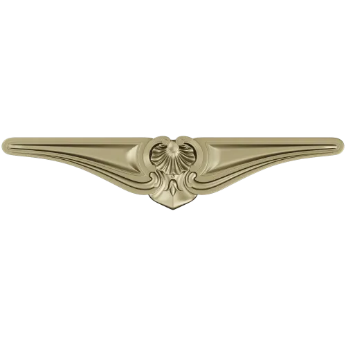 Rococo Shell Cartouche - STL 3D model for CNC milling
