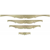 Rococo Stretcher Appliques - STL 3D Model for CNC
