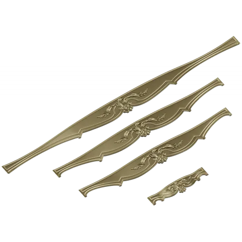 Rococo Stretcher Appliques - STL 3D Model for CNC