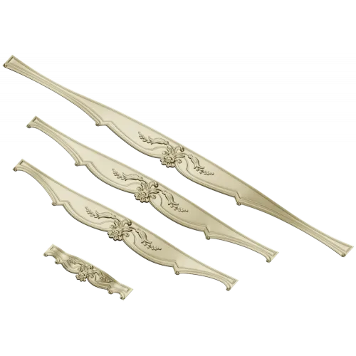 Rococo Stretcher Appliques - STL 3D Model for CNC