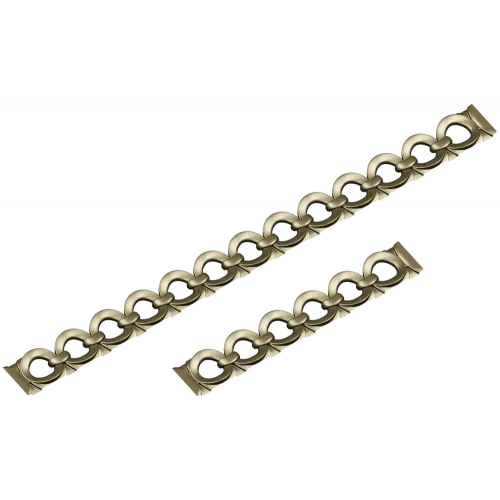 Carved Chain Frieze - STL 3D Model for CNC Decorative Borders