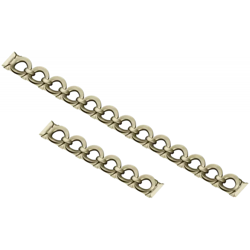 Carved Chain Frieze - STL 3D Model for CNC Decorative Borders