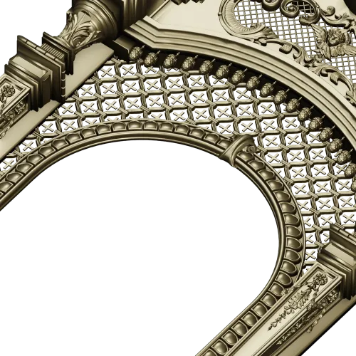 Киот "Крестослав" - 3D модель STL для ЧПУ