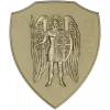 Archangel Michael shield - STL 3D model for CNC carving