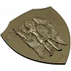 Archangel Michael shield - STL 3D model for CNC carving
