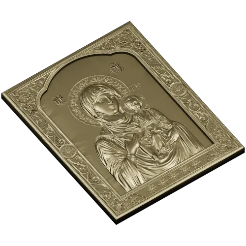 Богородица Одигитрия (Афонская) - 3D модель STL для ЧПУ