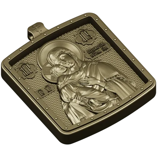 Владимирская икона - 3D модель STL для ЧПУ