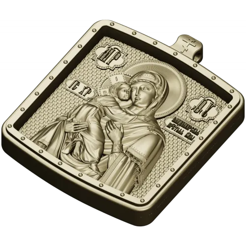 Владимирская икона - 3D модель STL для ЧПУ