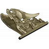 Ангел-хранитель у ясель - stl 3D модель для ЧПУ