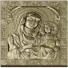 Иерусалимская Богоматерь - 3D модель STL для ЧПУ (икона, барельеф)