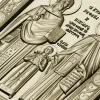 Икона святых Рафаила, Николая и Ирины - STL 3D модель для ЧПУ