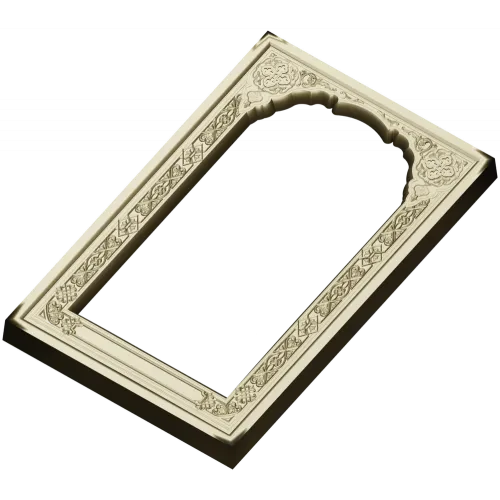 Арочный киот в классическом стиле - 3D модель STL для ЧПУ