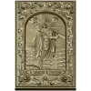Panagia and Gorgona - high-relief religious panel STL for CNC