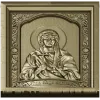 STL модель иконы Святой Великомученицы Марины для ЧПУ
