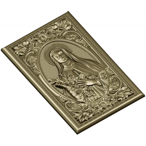 Святая Тереза из Лизьё - 3D модель STL для ЧПУ