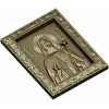 Saint Sergius of Radonezh - High Relief Icon STL