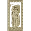 Saint Alexander Nevsky high-relief panel STL