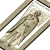 Saint Alexander Nevsky high-relief panel STL