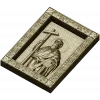 Saint Andrew the First-Called - 3D STL Icon Panel for CNC