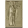 Saint Anna the Prophetess - STL 3D panel for CNC router