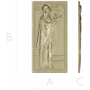 Saint Anna the Prophetess - STL 3D panel for CNC router