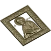 Apostle Paul icon relief STL for CNC carving