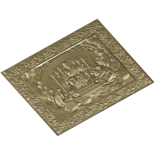 Апостолы пред Господом - 3D модель STL для ЧПУ