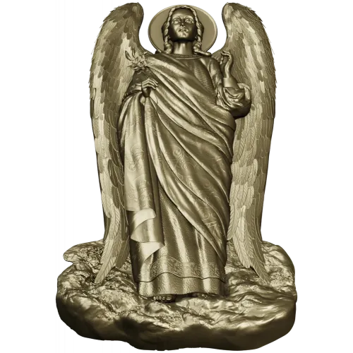 Archangel Gabriel - detailed STL 3D model for CNC