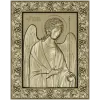 Archangel Michael high-relief icon - STL 3D model for CNC