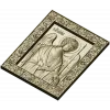 Archangel Michael high-relief icon - STL 3D model for CNC