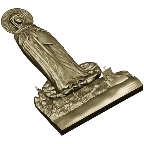 Афонская Божья Матерь - 3D модель STL для ЧПУ
