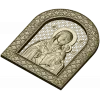 Богородица с Младенцем - 3D STL модель для ЧПУ