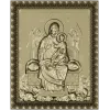 Икона Богородица Всецарица - STL модель для ЧПУ