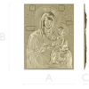 Иверская икона Божией Матери - 3D модель в формате STL для ЧПУ