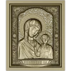 Казанская икона в рельефе - STL модель для ЧПУ