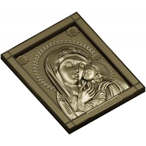 Божья Матерь Касперовская - 3D модель STL для ЧПУ