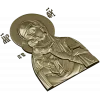 Феодоровская икона Богородицы - STL для ЧПУ