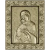 3D модель STL - Икона Богоматерь (Умиление) для ЧПУ