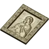 3D модель STL - Икона Богоматерь (Умиление) для ЧПУ