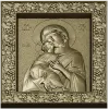 3D модель STL - Икона Богоматерь (Умиление) для ЧПУ